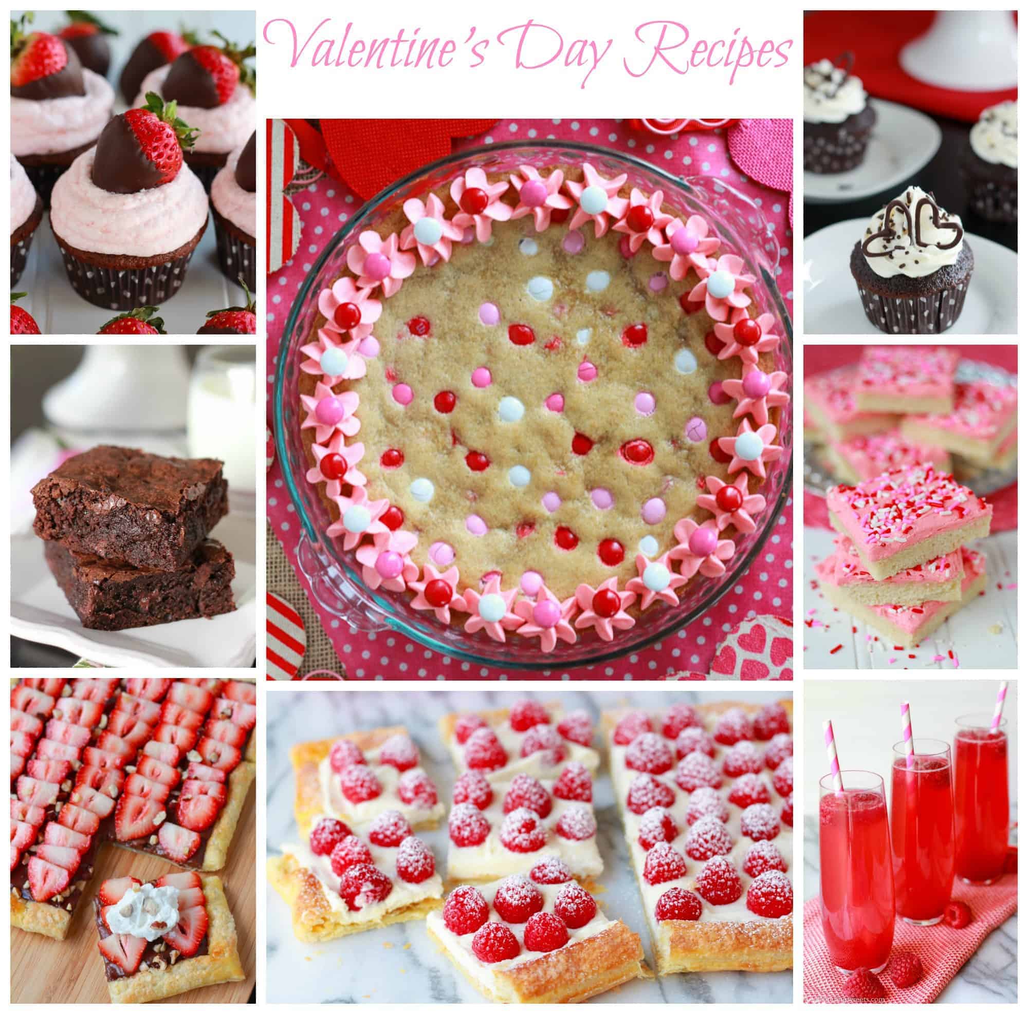 Valentine's Day Recipe Round Up
 Food Valentines