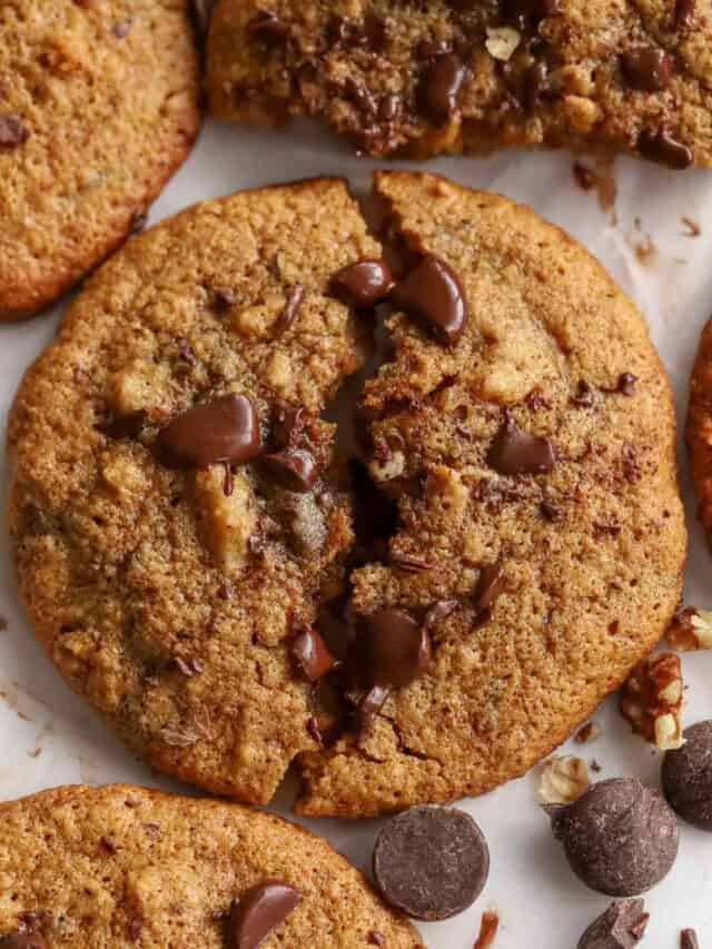 Healthy Chocolate Chip Cookies Celebrating Sweets