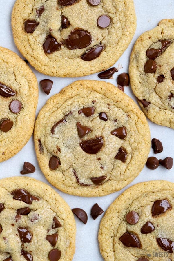 Small Batch Chocolate Chip Cookies - Celebrating Sweets