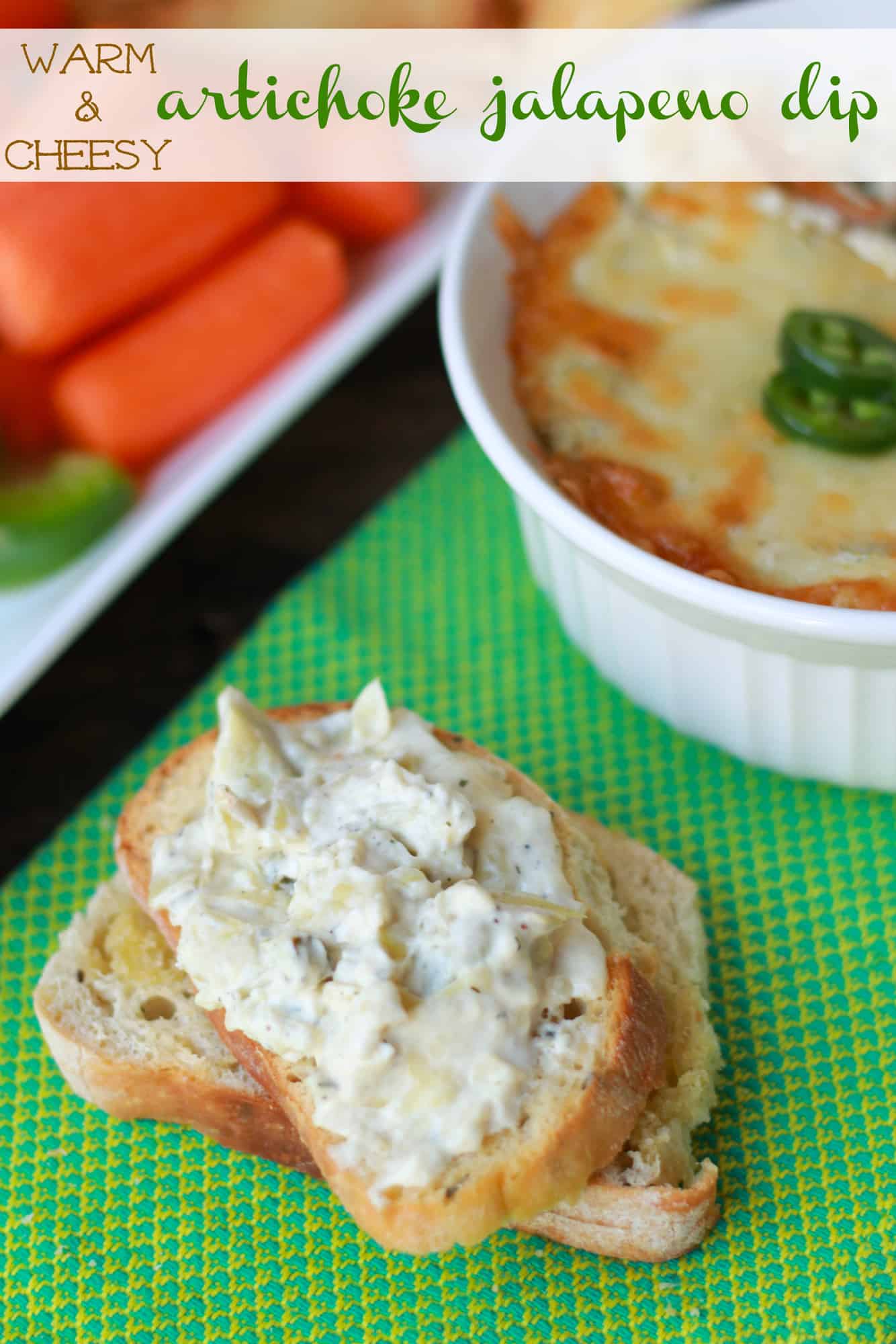 Artichoke Jalapeno Dip Celebrating Sweets