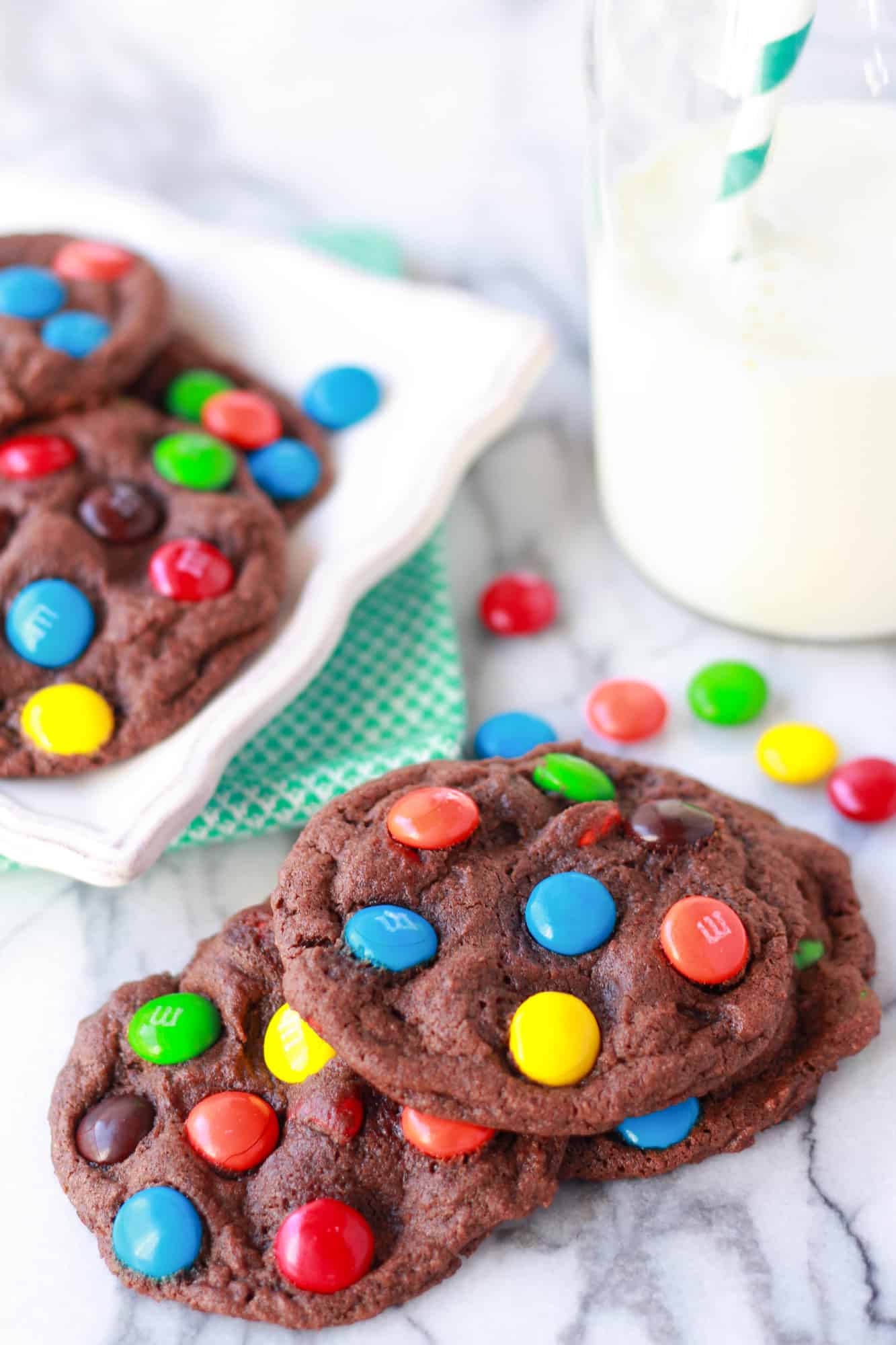 chocolate m m cookies - recipe for chocolate chip cookies