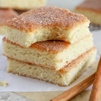 Soft Snickerdoodle Bars - Celebrating Sweets