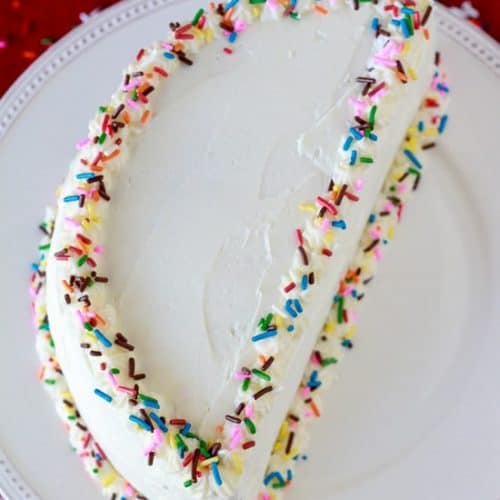 simple homemade birthday cake