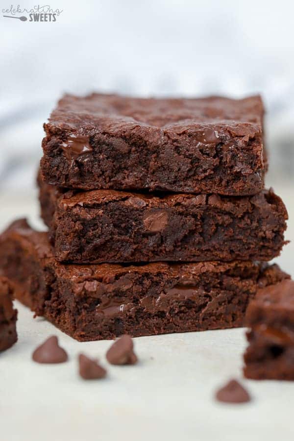 Homemade Brownies - Celebrating Sweets
