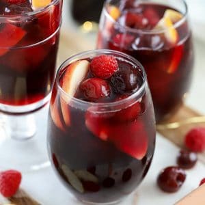 Cherry Red Wine Sangria