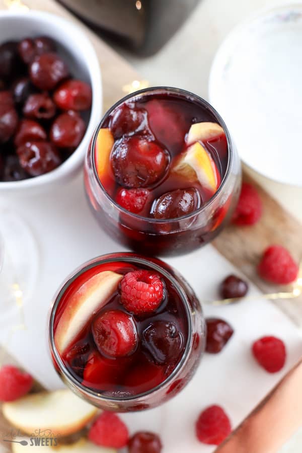 Cherry Red Wine Sangria