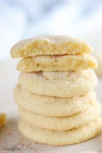 Easy Sugar Cookies {bakery style} - Celebrating Sweets