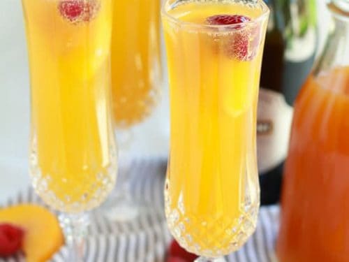 Peachy Mimosas Recipe 