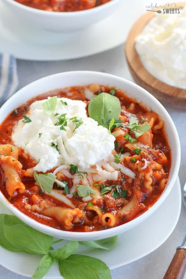 Lasagna Soup