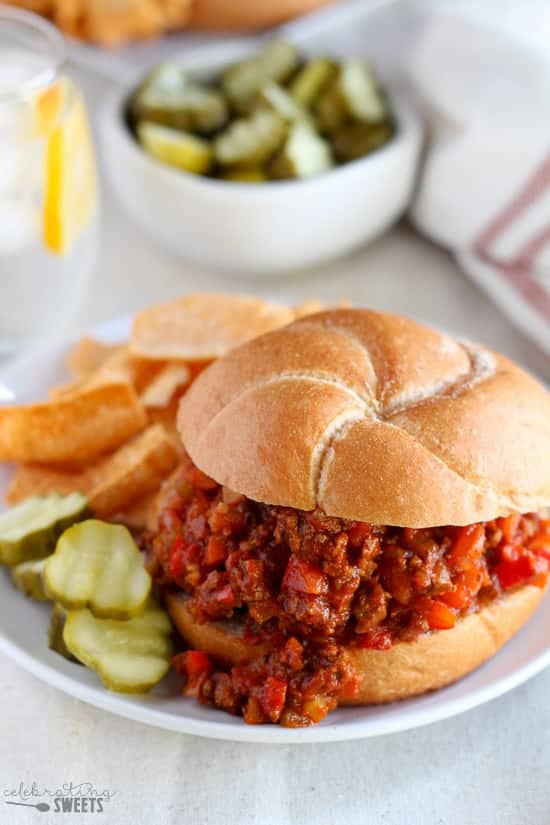 Healthy Sloppy Joe Recipe Celebrating Sweets