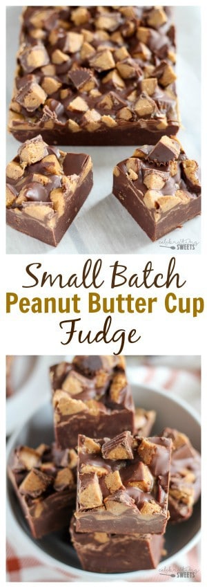 Peanut Butter Cup Fudge - A small batch fudge recipe