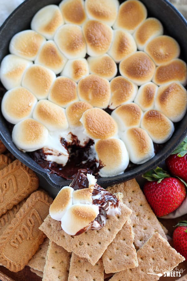 Easy Smores Dip 10 Minute Recipe Celebrating Sweets 