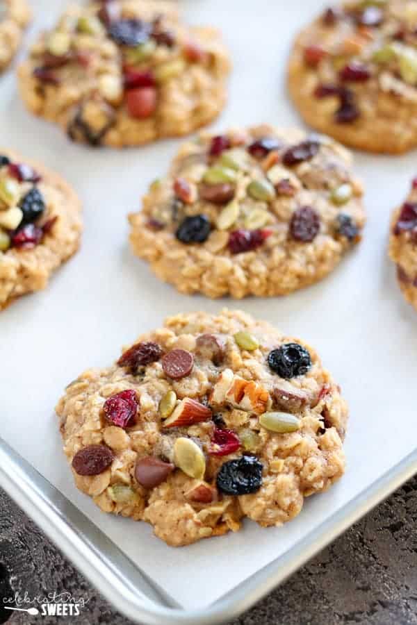 Healthy Oatmeal Cookies Celebrating Sweets