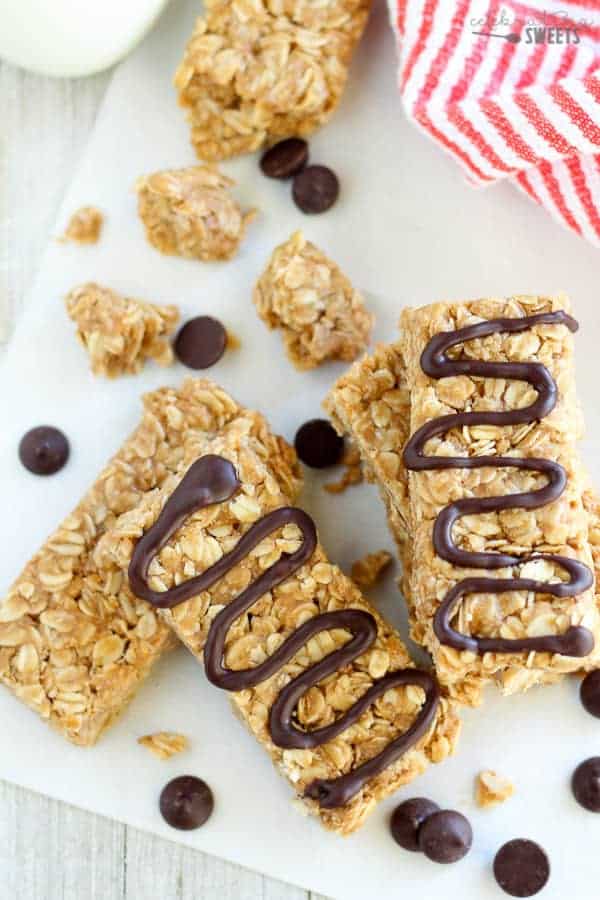 Peanut butter granola bars.