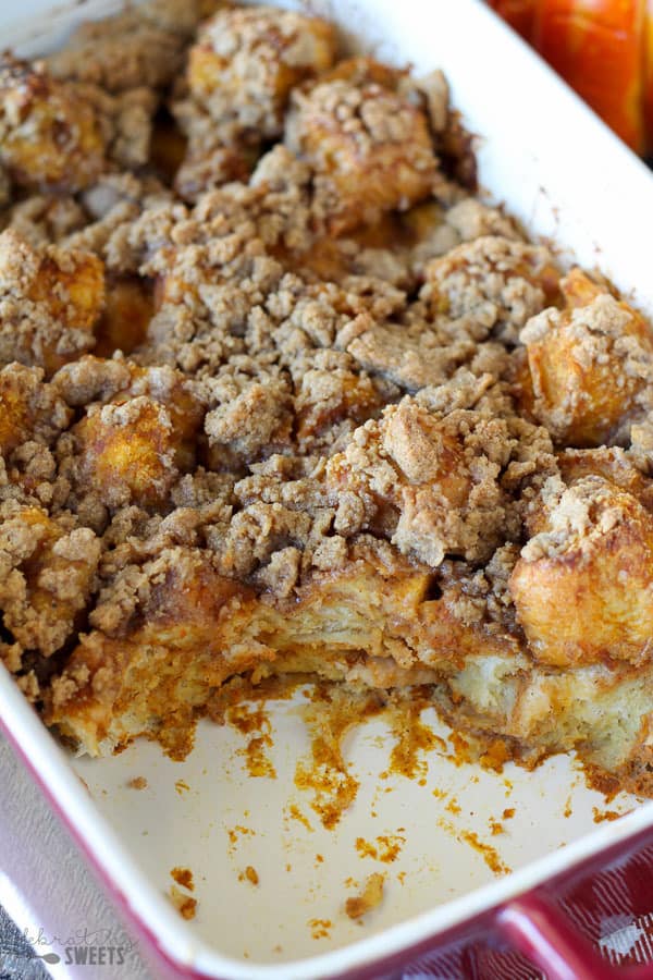 Food Blog : BAKED PUMPKIN FRENCH TOAST CASSEROLE