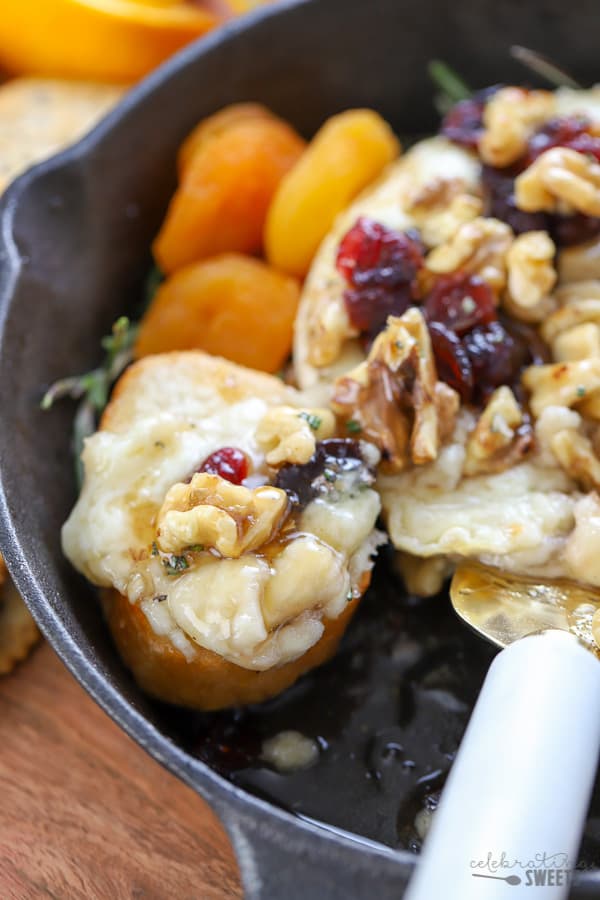 Honey And Walnut Baked Brie Appetizer Recipe - TidyMom®