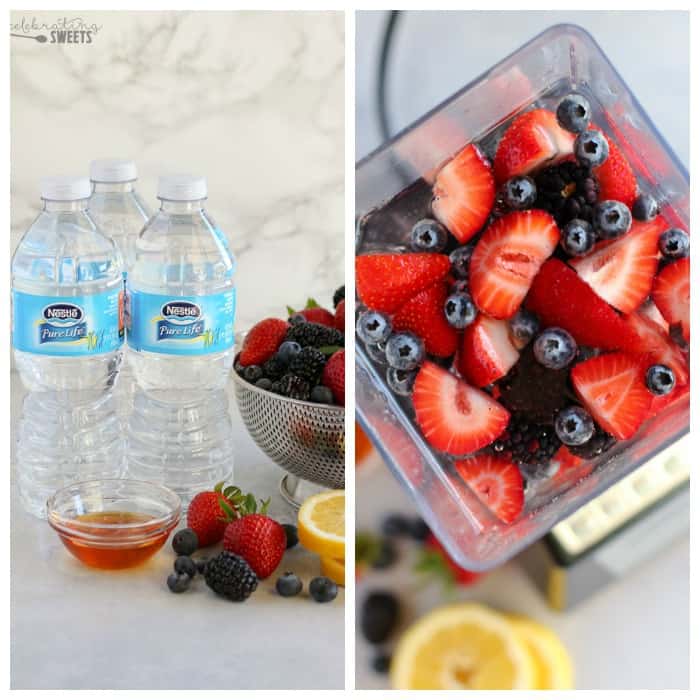 Agua Fresca Recipe with Mixed Berries Celebrating Sweets