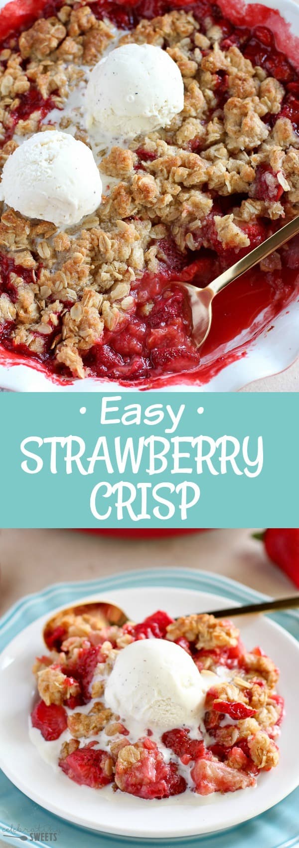 Easy Strawberry Crisp