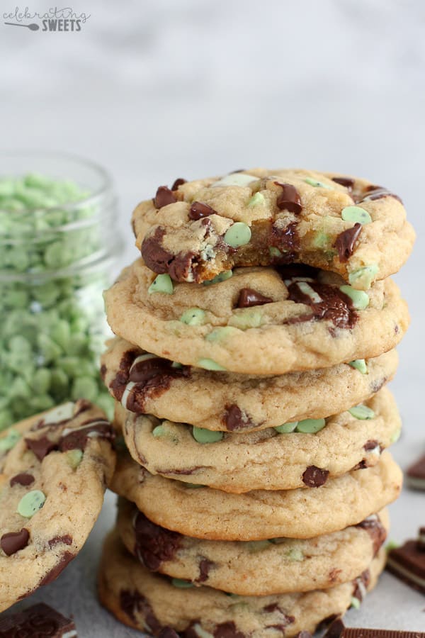 Stack of Chocolate Chips Cookies