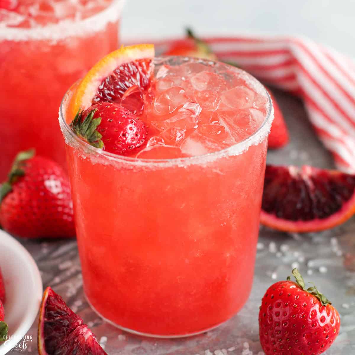 Strawberry Margarita Celebrating Sweets