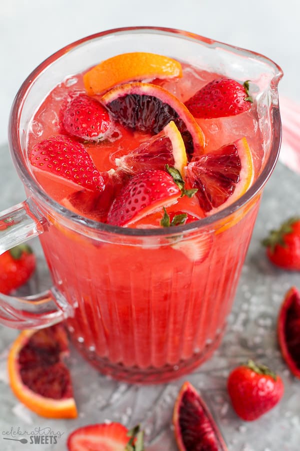 Strawberry Margarita - Celebrating Sweets