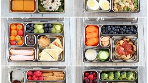 No-Cook Clean Eating Lunch Boxes 4 Creative Ways!