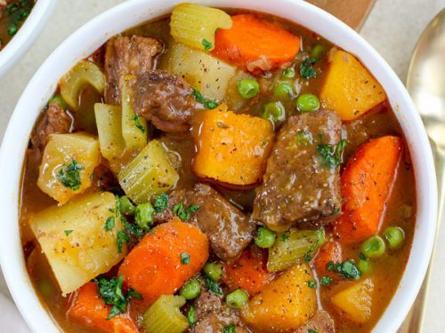 Beef Stew with Carrots & Potatoes