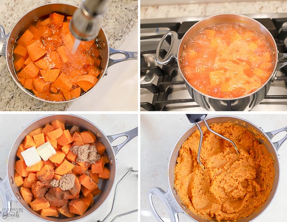 How to make sweet potato casserole (cooking sweet potatoes)