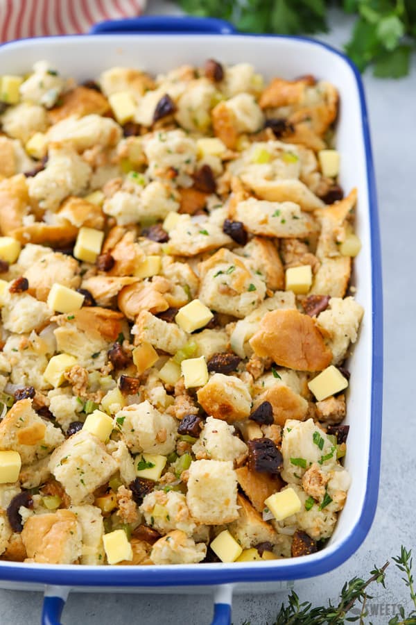 Fig and Sausage Stuffing