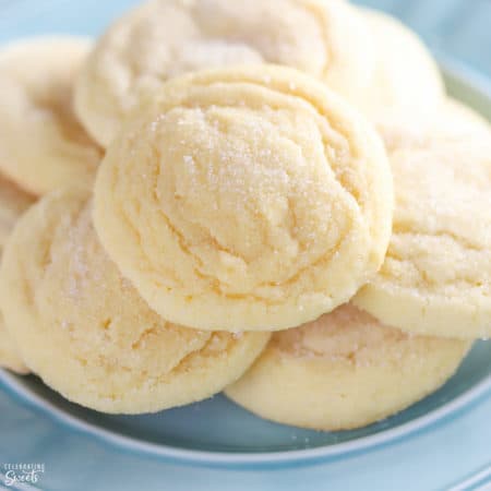Easy Sugar Cookies {bakery style} - Celebrating Sweets