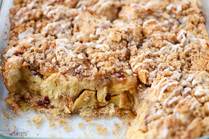 Cranberry French Toast Casserole