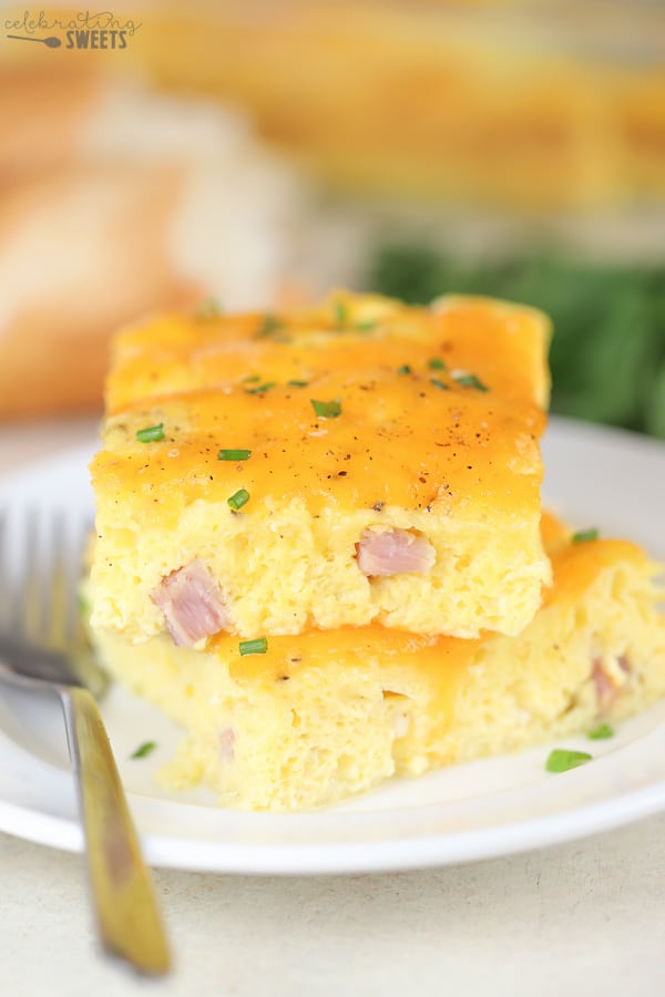 Egg Casserole - Celebrating Sweets