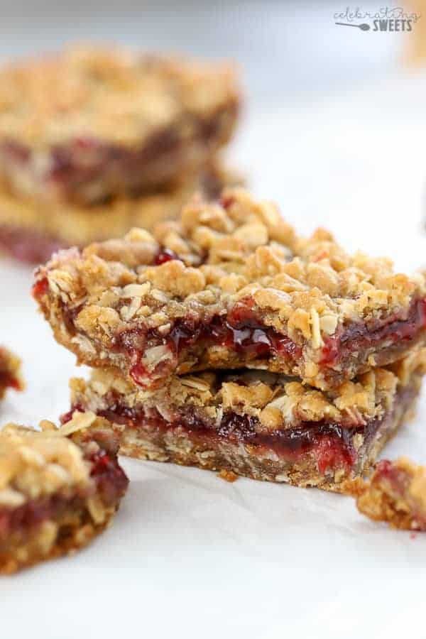 Vegan Strawberry Jam Oatmeal Bars 58 Off