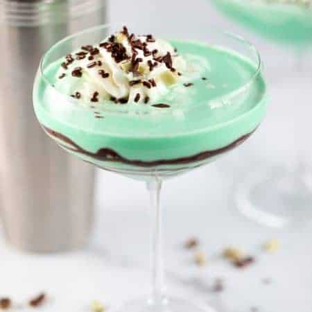 Grasshopper Drink - Celebrating Sweets