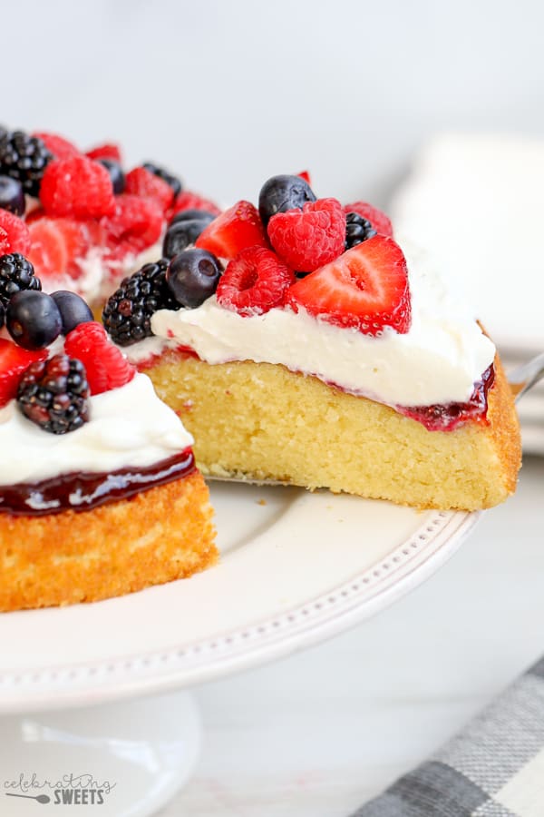 Almond Cake Celebrating Sweets