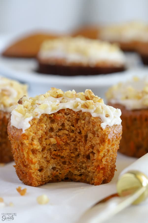 Carrot Muffins Celebrating Sweets