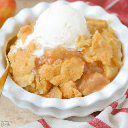 Caramel Apple Crumb Bars - Celebrating Sweets