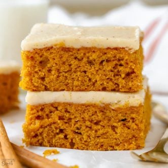 Pumpkin Bars - Celebrating Sweets