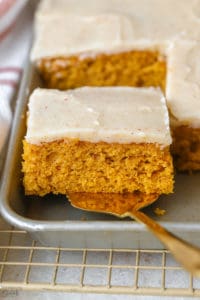 Pumpkin Bars - Celebrating Sweets