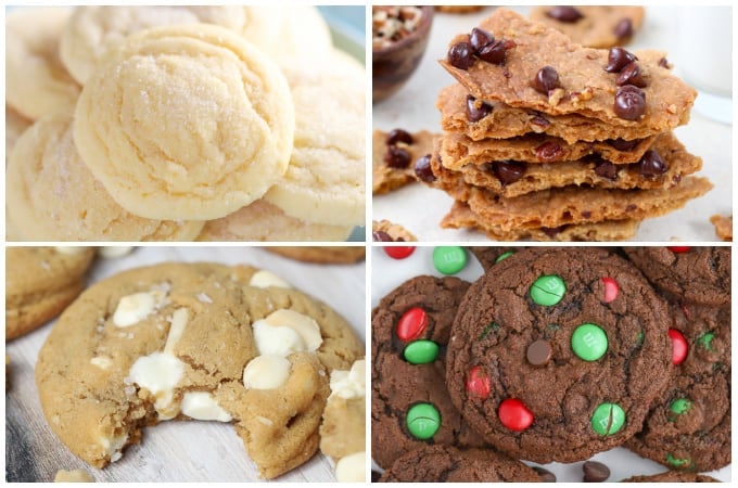 Collage of cookies