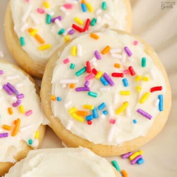 Sugar Cookie Frosting (the BEST flavor) - Celebrating Sweets