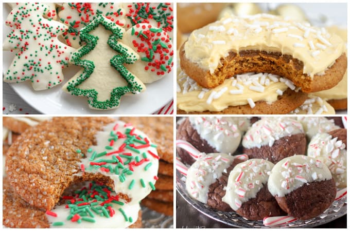 Collage of cookies