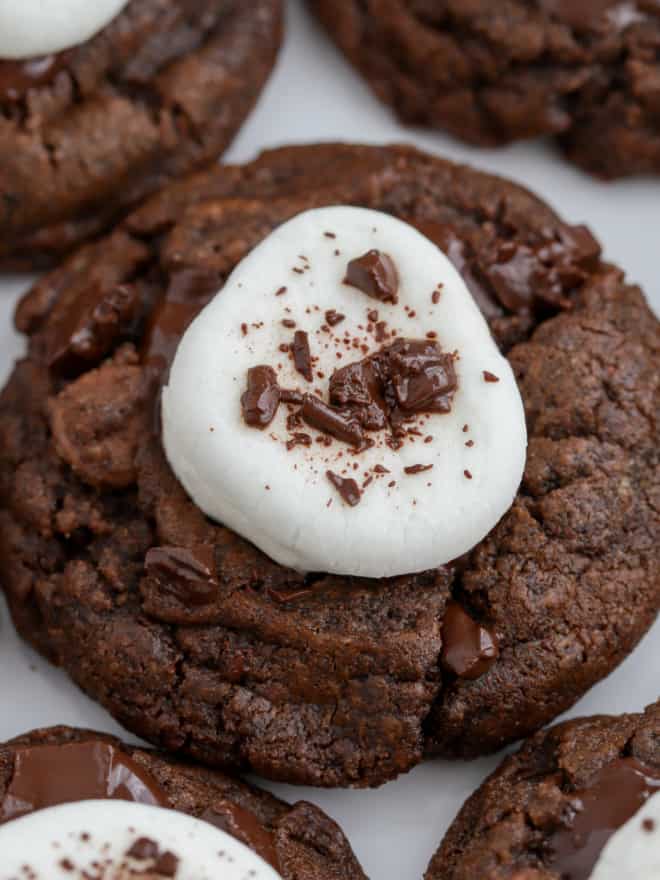 Hot Chocolate Cookies - Celebrating Sweets