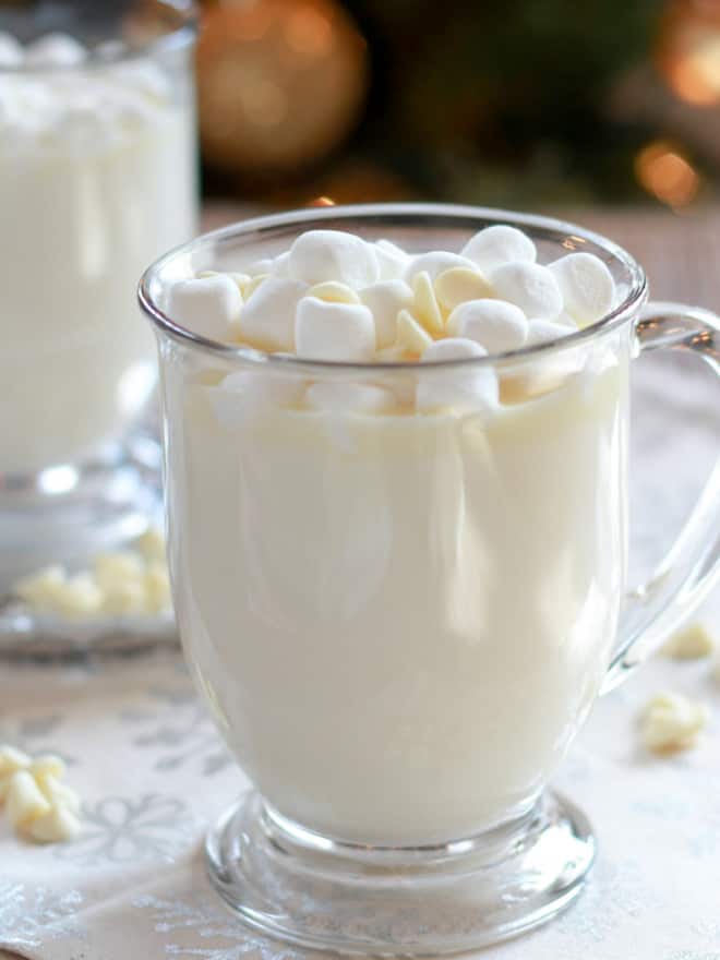 White Hot Chocolate - Celebrating Sweets