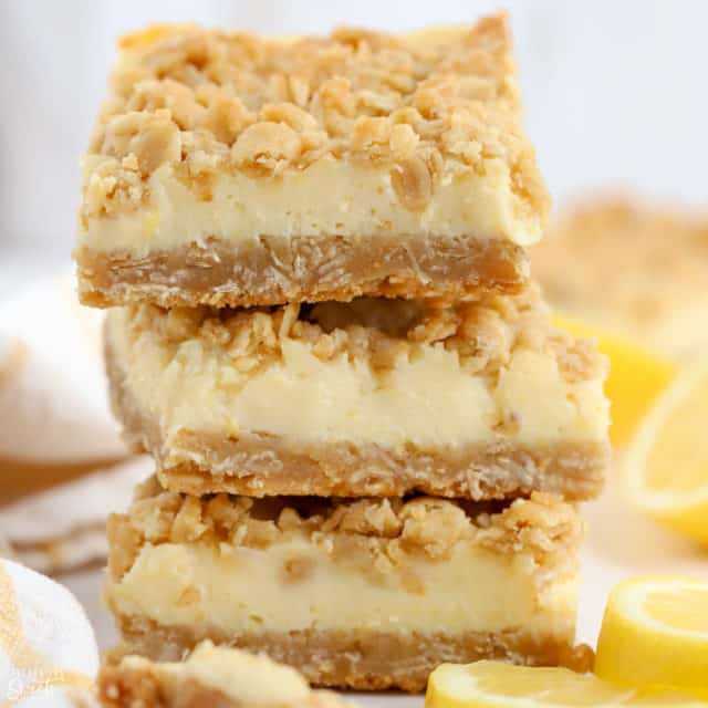 Lemon Crumb Bars (so Easy!) - Celebrating Sweets