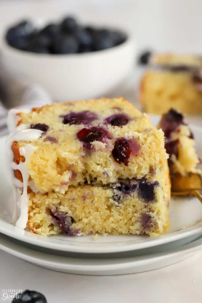 Blueberry Bread (quick & easy) - Celebrating Sweets