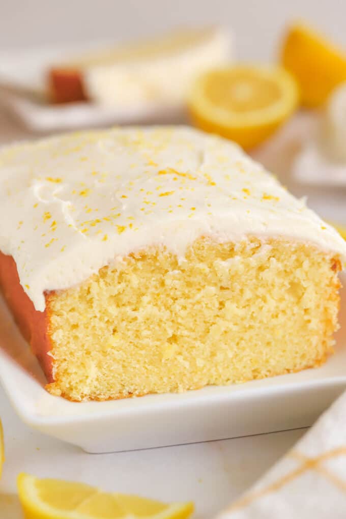 Lemon Loaf Cake - Celebrating Sweets