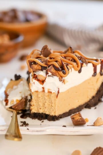 Peanut Butter Pie - Celebrating Sweets