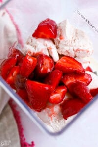 Strawberry Milkshake (secret ingredient) - Celebrating Sweets