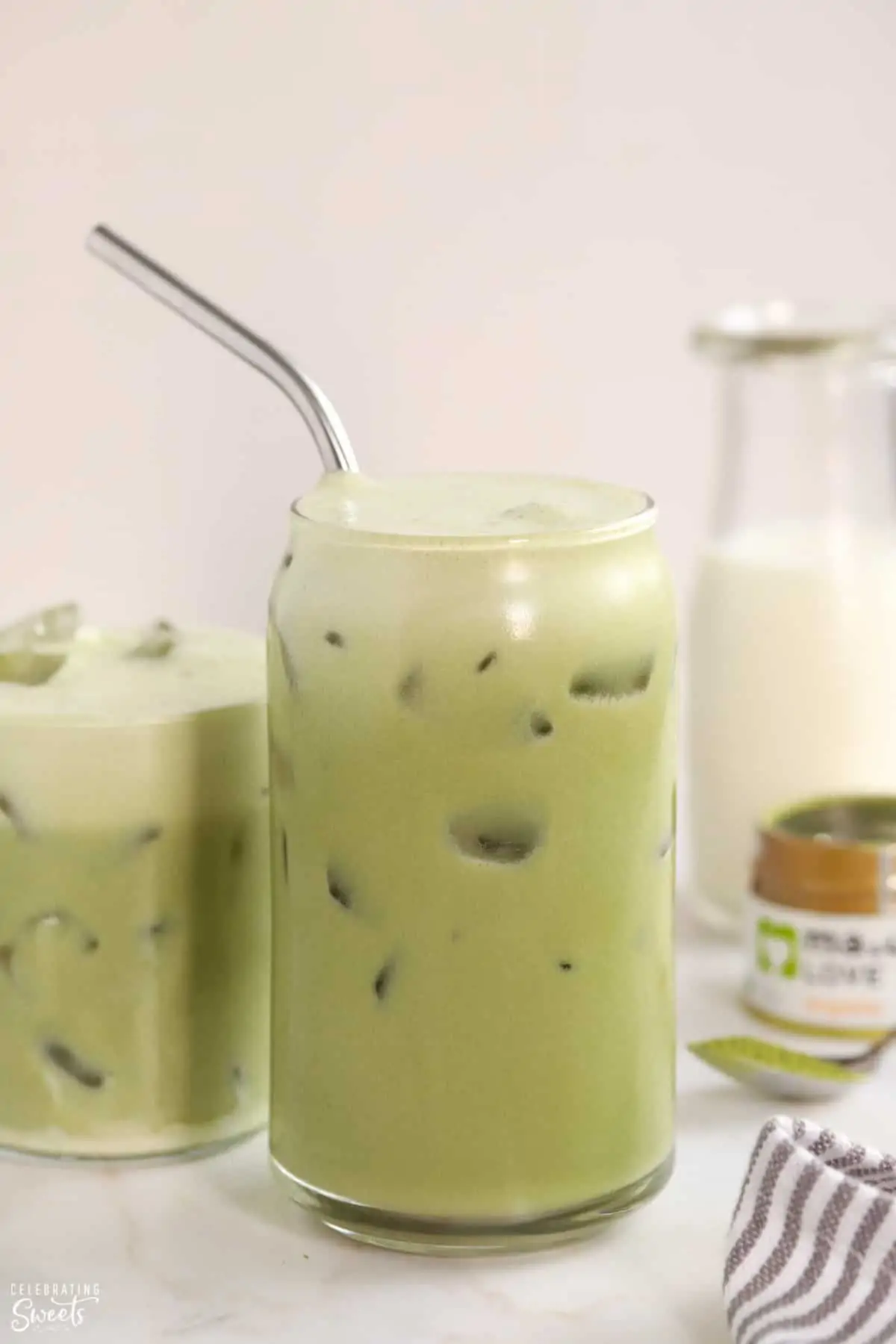 Vanilla Coconut Matcha Latte